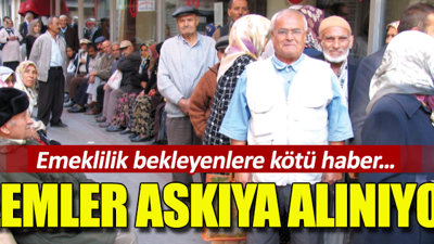 Emekli olmayı bekleyen kamu çalışanlarına kötü haber