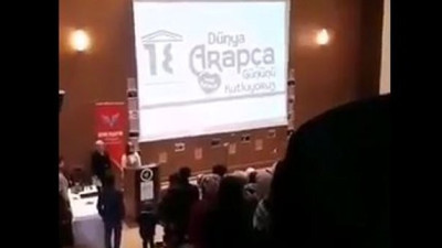 Arapça İstiklal Marşı skandalı Meclis’e taşınıyor
