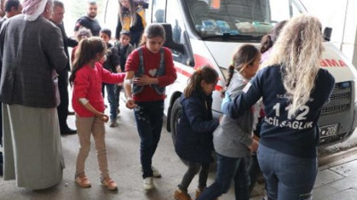 Şanlıurfa'da 100 öğrenci hastanelik oldu