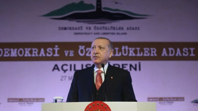 Erdoğan'dan Yassıada'da Alparslan Türkeş mesajı