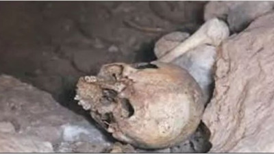 Mağarada bulunan kafatasları hakkında Valilik'ten açıklama