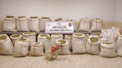 Evdeki esrar çuvallara sığmadı