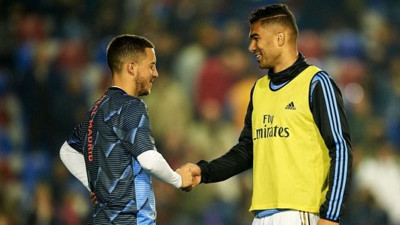 Real Madrid'de Hazard ve Casemiro şoku