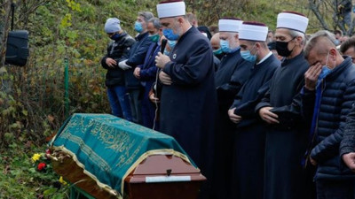 Seçildiği gün yaşamını yitirmişti. Boşnak belediye başkanı adayı Mirsad Peco son yolculuğuna uğurlandı