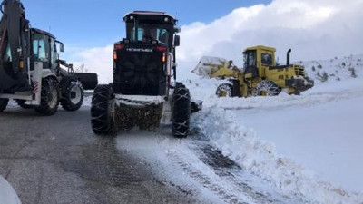 Elazığ'da 198 köy yolu ulaşıma kapandı