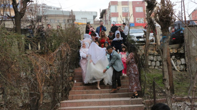 Aşk için Rusya'dan Şırnak'a gelip evlendi