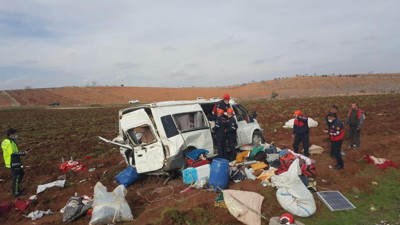 Şanlıurfa’da feci kaza