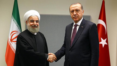Erdoğan Ruhani ile görüştü (21 Şubat 2021)