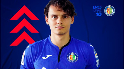 Getafe 1 puanı Enes'in golüyle kaptı