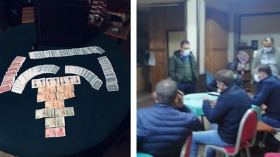 Evde kumara baskın. Çok sayıda kişiye ceza yazıldı