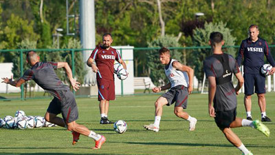 Trabzonspor kamp çalışmalarına başladı