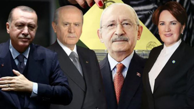 Son anketten bomba sonuçlar. İşte ittifakların son oy oranları