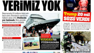İktidara yakın gazeteden vatandaşa tavsiye: Az yiyin