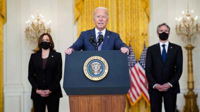 ABD Başkanı Biden: Afganistan için çok sayıda ülkenin lideriyle birlikte çalışıyoruz