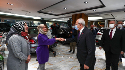 Kılıçdaroğlu'ndan, Ankara Otonomi Galericiler Sitesi'ne ziyaret