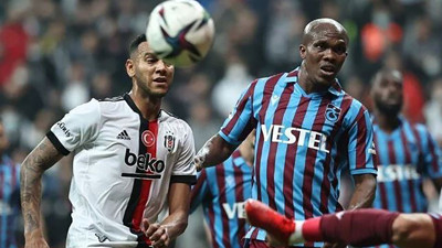 Trabzonspor Beşiktaş karşısında 90+ 6’da güldü
