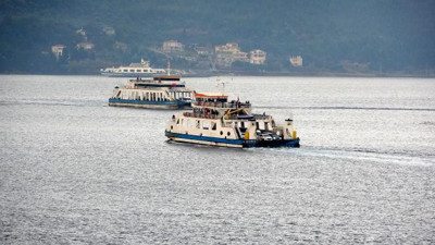 Deniz ulaşımına fırtına engeli (30 Aralık 2021)