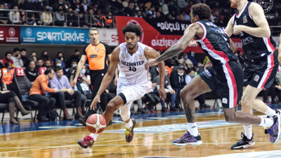 Gaziantep Basketbol evinde Beşiktaş Icrypex'i devirdi