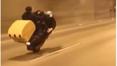 Tek teker üzerinde ölümüne yolculluk
