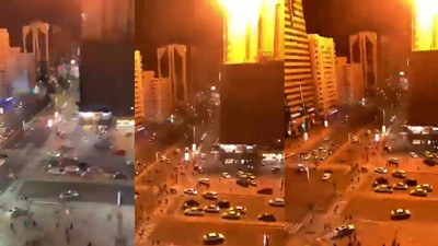 Abu Dabi'de bir otele füzeli saldırı düzenlendi