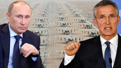 NATO'dan Rusya'ya gözdağı. Yüzden fazla jet hazır bekliyor, demir kadar sağlamız!