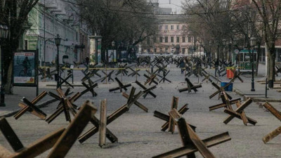 Savaşla kuşatılan Odessa'nın değişimi gözler önüne serildi