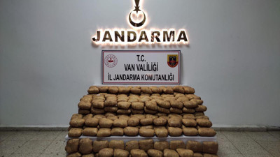 Van'da çuvallar içinde ele geçirildi! Tam 200 kilo...