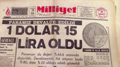 52 yıl önceki manşet yeniden gündemde