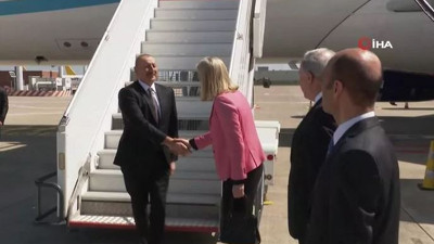 Azerbaycan Cumhurbaşkanı Aliyev, Brüksel’de