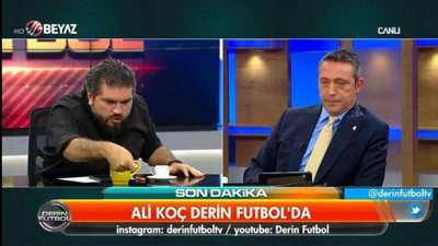Fenerbahçe Başkanı Ali Koç hangi işaret fişeğini yaktı