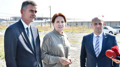 Meral Akşener sökülen BMC fabrikasının önünden seslendi: 10 bin kişinin işi ne oldu?