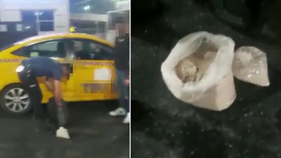 Taksiyle uyuşturucu sevkiyatına polis ‘dur’ dedi
