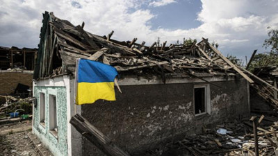 Rusya’dan, Ukrayna'nın Dobropillya kentine hava saldırısı