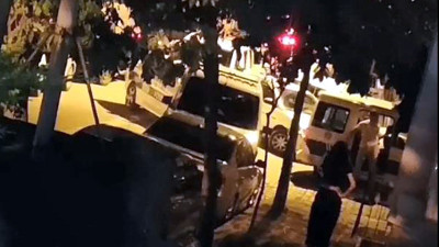 Taciz iddiası mahalleyi ayağa kaldırdı! Polis havaya ateş açtı…