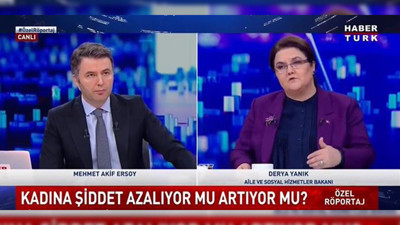 Bakan Yanık'a göre kadın cinayetleri azalmış