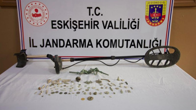 Eskişehir’de tarihi eser operasyonu