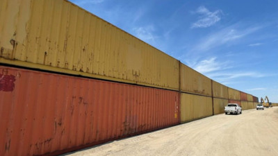 Meksika sınırına konteyner duvarı yapan Arizona eyaletine dava