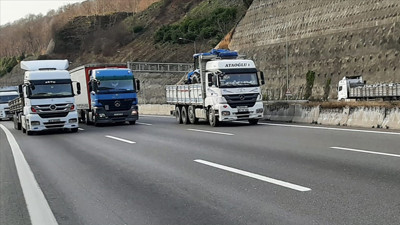 Anadolu Otoyolu'nda kurallara uymayan sürücüler polisten kaçamadı