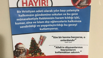 Bu paraları tarikatlar nereden buluyor? 1. sınıf kağıtlara basılmış bildiriler bıraktılar