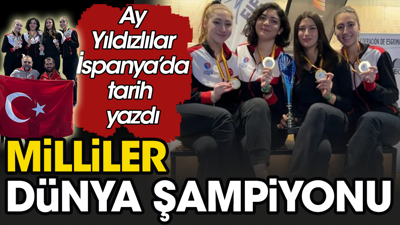 Milli Takım İspanya'da Dünya şampiyonu oldu