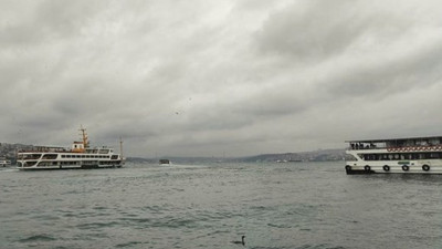 İstanbul'da vapur seferlerine lodos engeli (05 Şubat 2023)