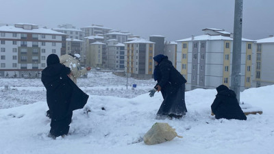Karabük karla kaplandı