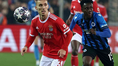 Club Brugge Benfica'ya teslim oldu