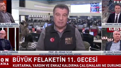 Habertürk yayınında AFAD Müdürü 'Geç kalmadık' dedi, Mehmet Akif Ersoy itiraz etti: Biz gittiğimizde müdahale yoktu