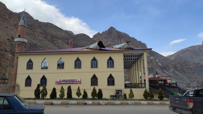 Erzurum'da fırtına etkili oldu