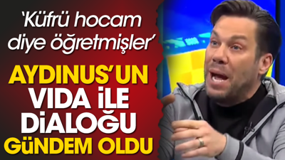 Fırat Aydınus'un Vida ile olan anısı gündem oldu