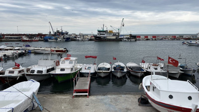 Tekirdağ'da deniz ulaşımına poyraz engeli (05 Mayıs 2023)