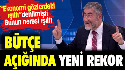 Bütçe açığında yeni rekor
