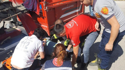 Hatay'daki "pat pat" kazasında 5 yaralı