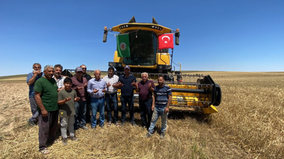 Arpa ve buğday hasadı başladı